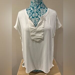 Elegant Cupio White Women's Top